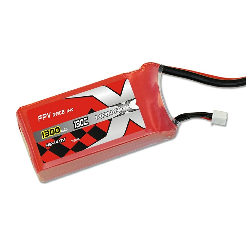 4S-14,8V 1300mAh 130C FPV Racing Lipo Akku