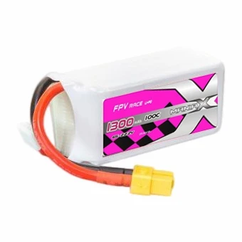 6S-22,2V 1300mAh 100C FPV Racing Lipo Akku