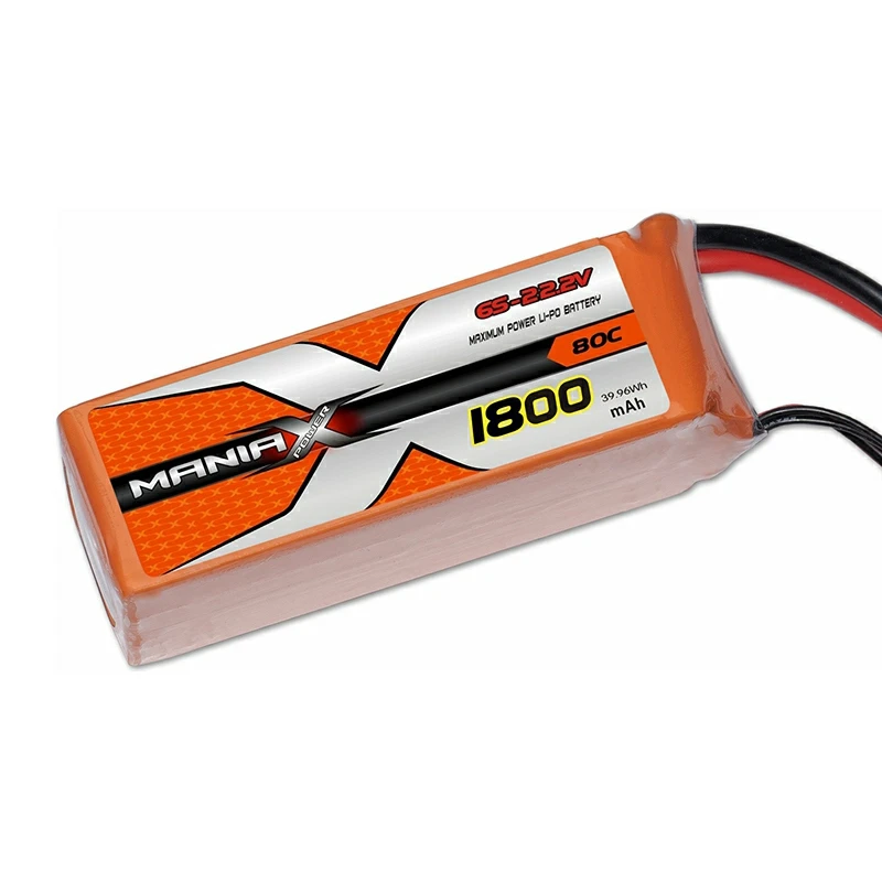 6S-22,2V 1800mAh 80C Lipo-Akku