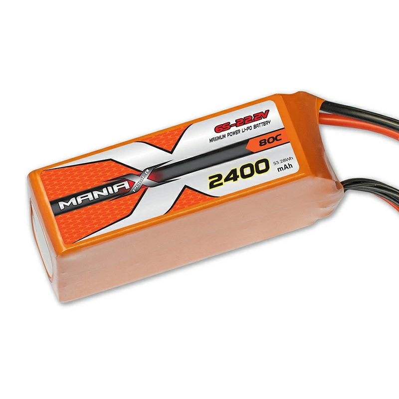 6S-22,2V 2400mAh 80C Lipo-Akku