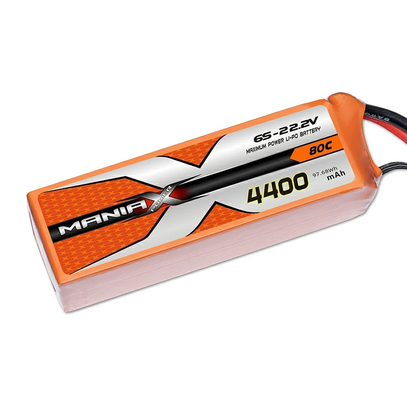 6S-22,2V 4400mAh 80C Lipo-Akku