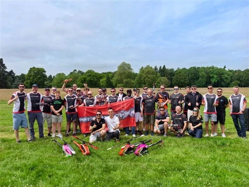 ManiaX sponserte und präsentierte den HeliFest-Wettbewerb 2026 / Weston Park Air Show in Großbrit...