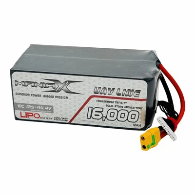 ManiaX Solid-State Lipo 12S-44,4V 16.000mAH 10C Drohnen- und UAV-Akku