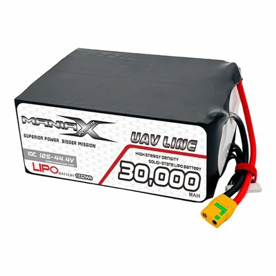 ManiaX Solid-State Lipo 12S-44,4V 30.000mAH 10C Drohnen- und UAV-Akku
